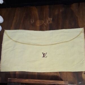 Louis Vuitton Light Yellow Storage Pouch